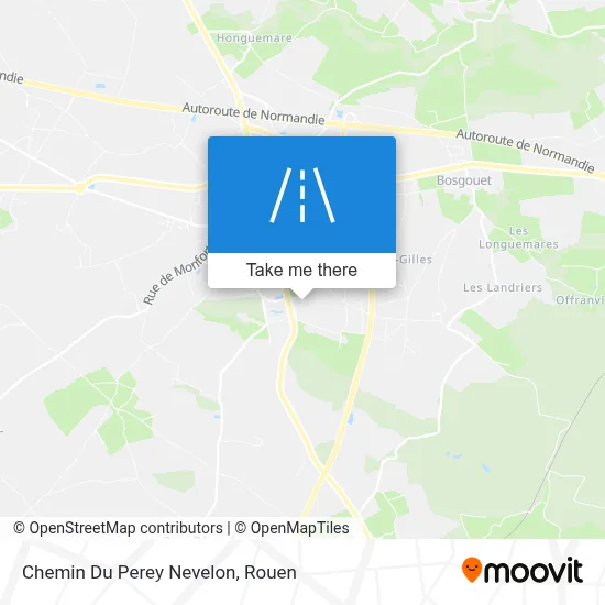 Chemin Du Perey Nevelon map