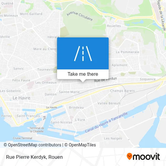 Rue Pierre Kerdyk map