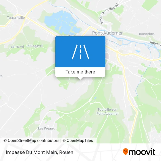 Impasse Du Mont Mein map