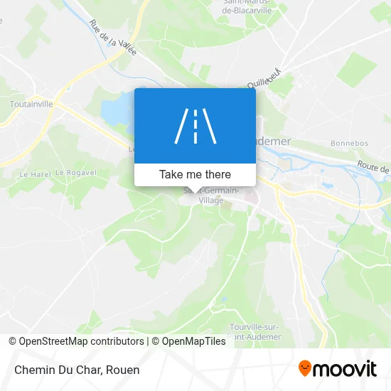 Mapa Chemin Du Char