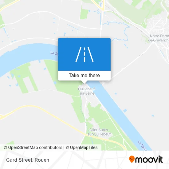 Rue Du Gard map