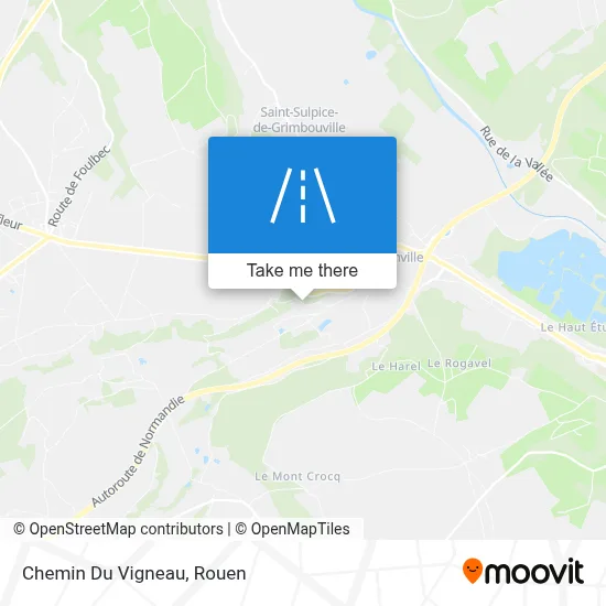 Chemin Du Vigneau map
