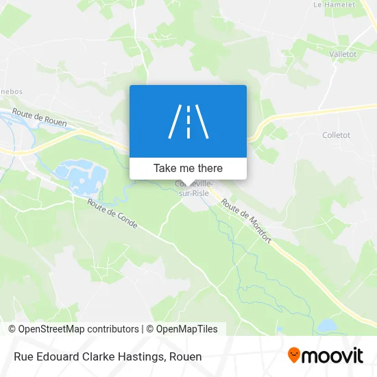 Rue Edouard Clarke Hastings map