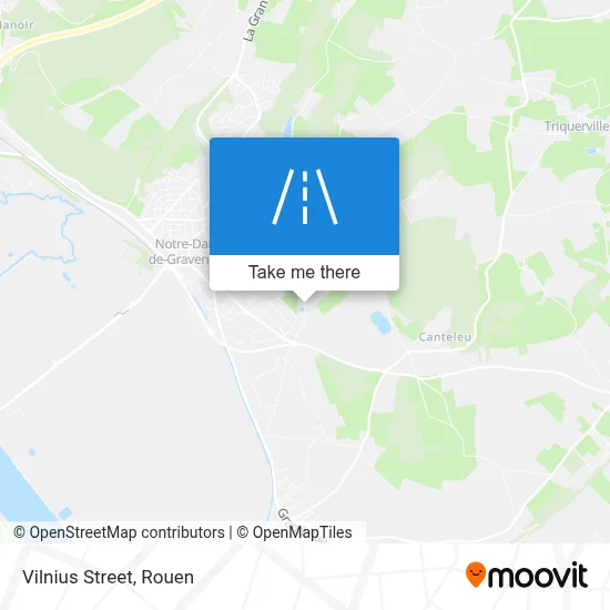 Rue De Vilnius map