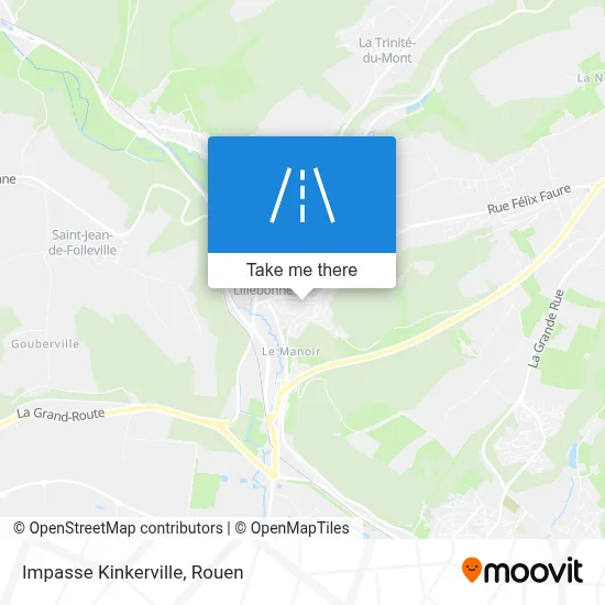 Impasse Kinkerville map