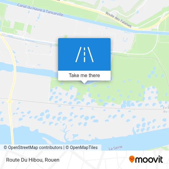 Route Du Hibou map