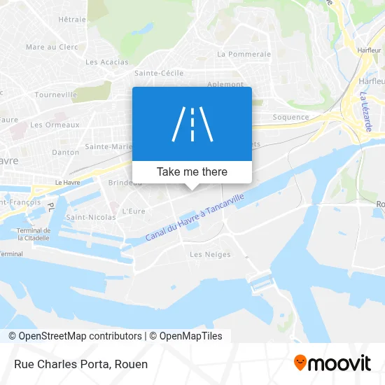 Rue Charles Porta map