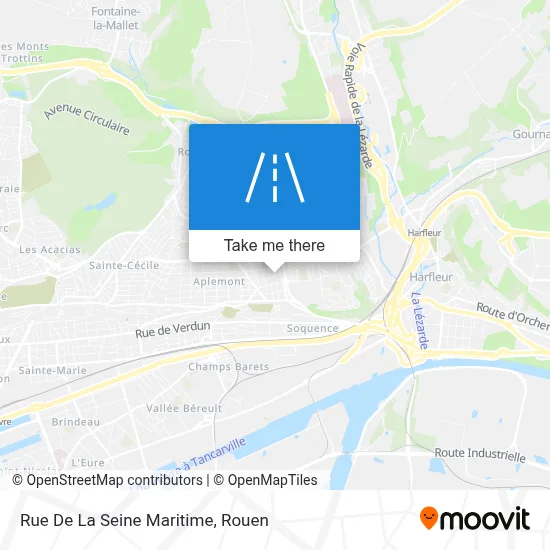Rue De La Seine Maritime map