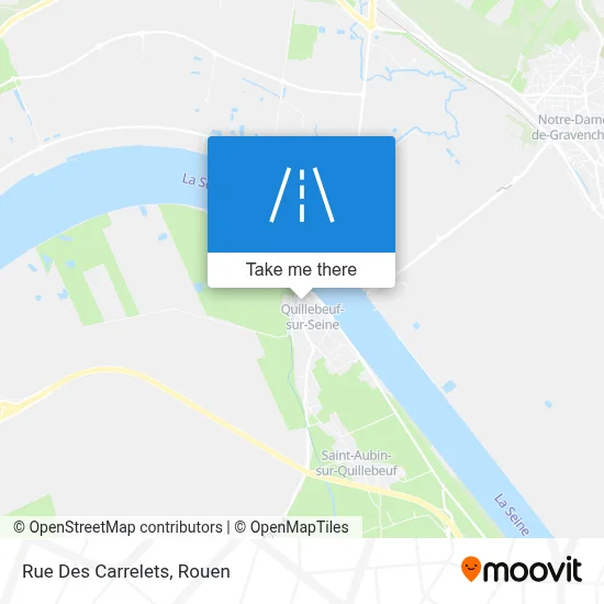 Rue Des Carrelets map