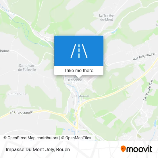 Impasse Du Mont Joly map