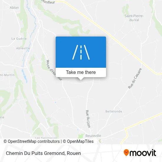 Chemin Du Puits Gremond map