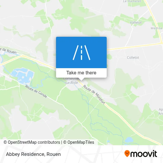 Mapa Résidence De L'Abbaye