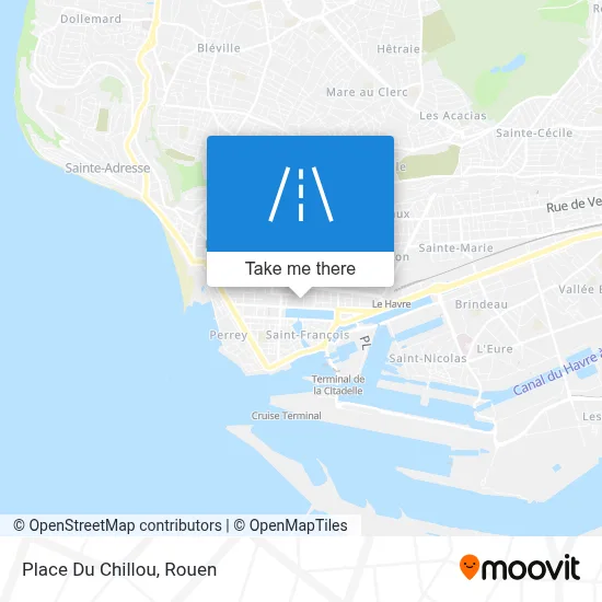 Place Du Chillou map