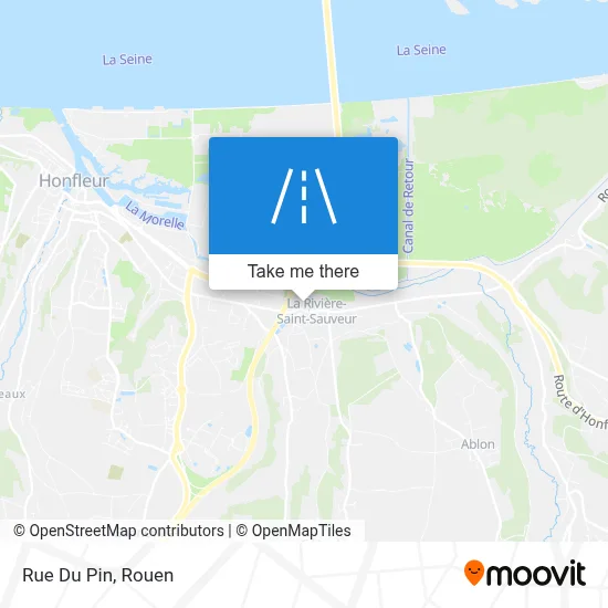 Rue Du Pin map