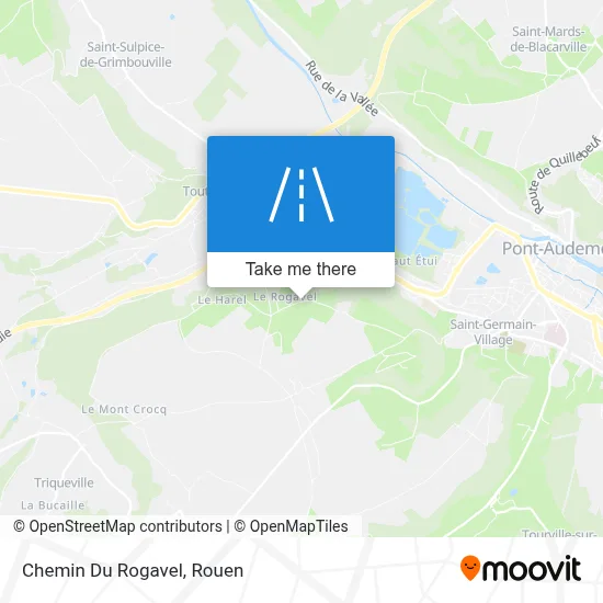 Chemin Du Rogavel map