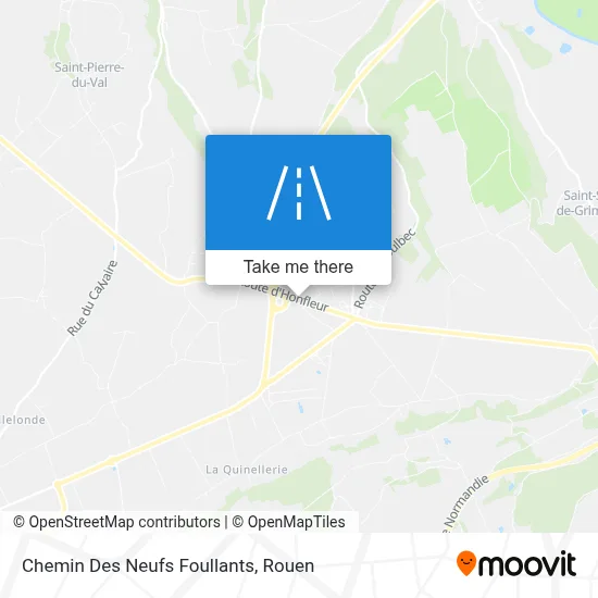Chemin Des Neufs Foullants map