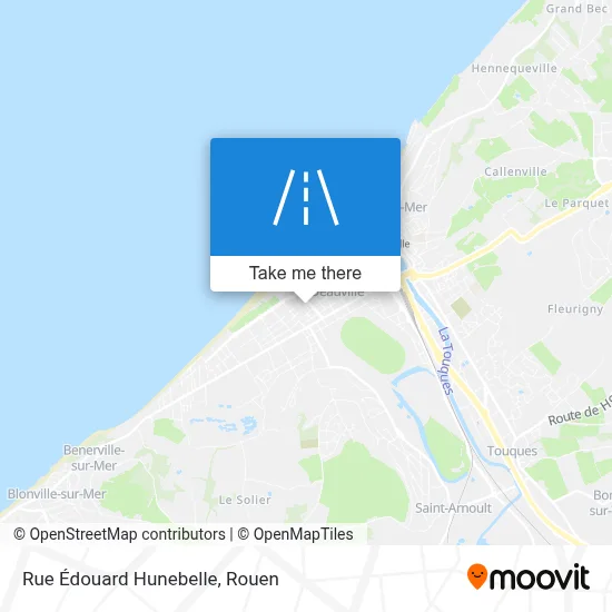 Rue Édouard Hunebelle map