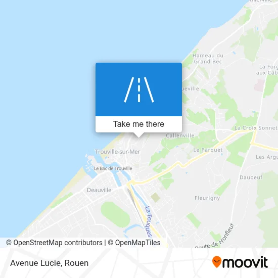 Avenue Lucie map