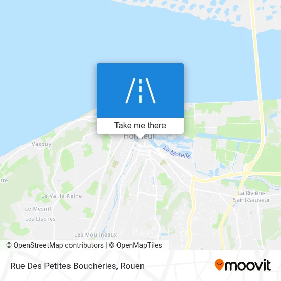 Rue Des Petites Boucheries map
