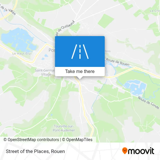 Rue Des Places map