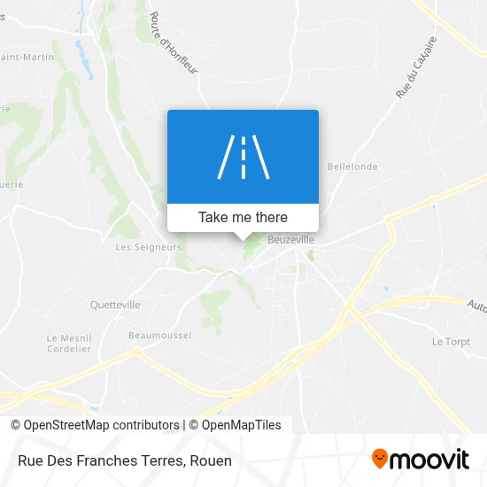 Rue Des Franches Terres map