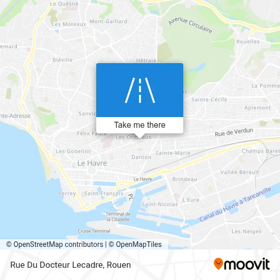 Rue Du Docteur Lecadre map