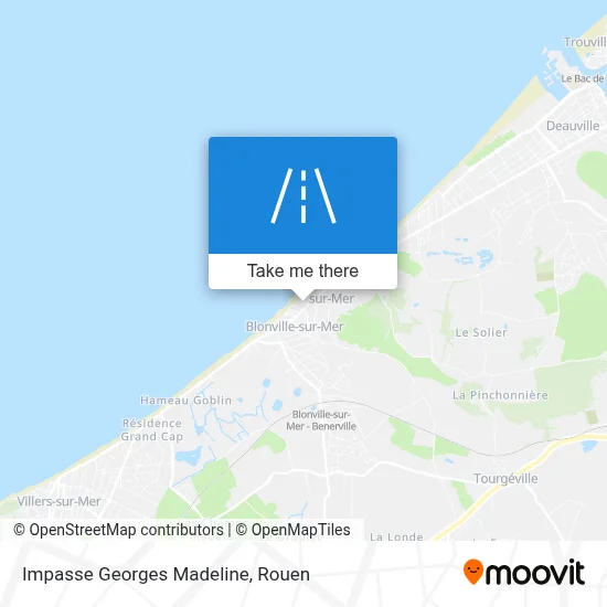 Impasse Georges Madeline map