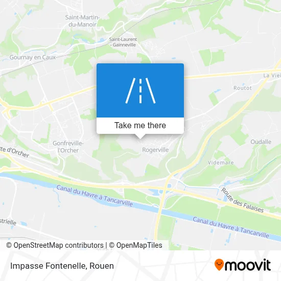 Impasse Fontenelle map