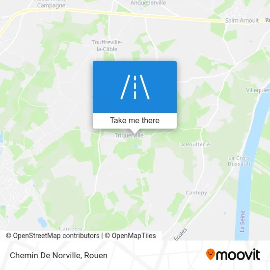 Chemin De Norville map