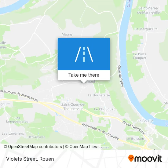 Rue Des Violettes map