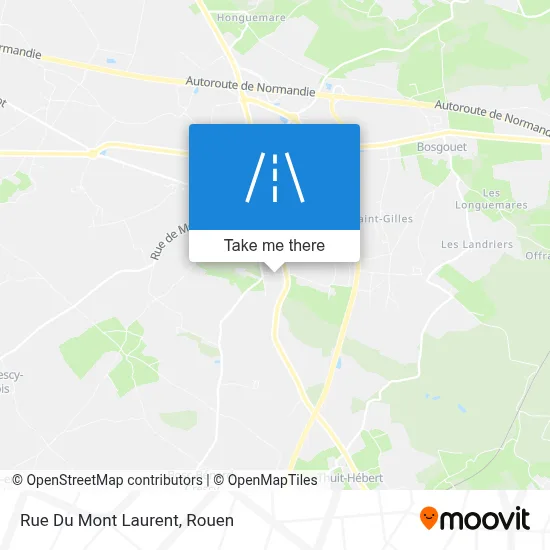 Rue Du Mont Laurent map
