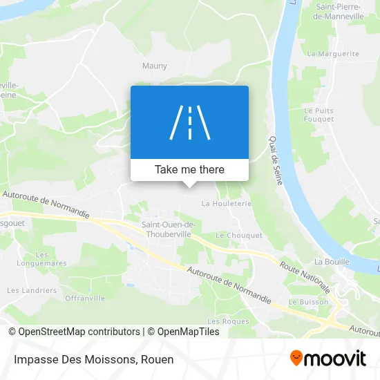 Impasse Des Moissons map