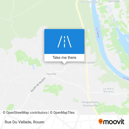 Rue Du Vallade map