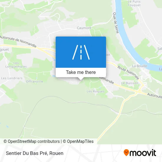 Sentier Du Bas Pré map