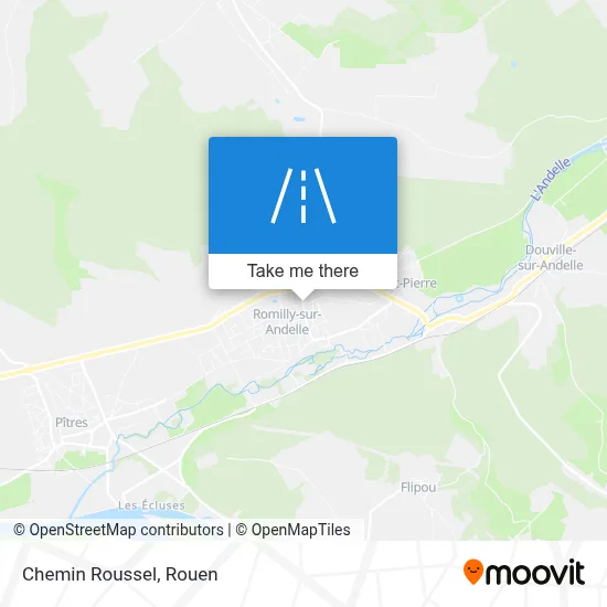 Mapa Chemin Roussel