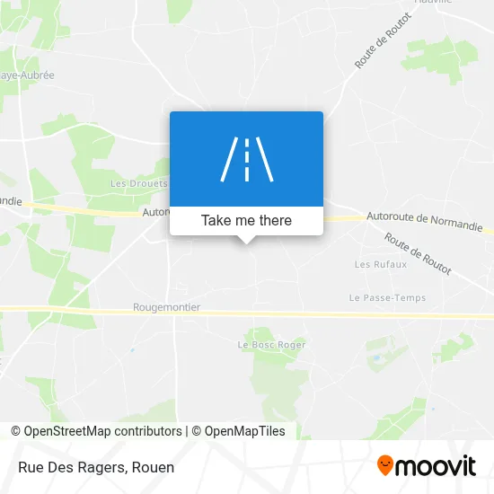 Rue Des Ragers map
