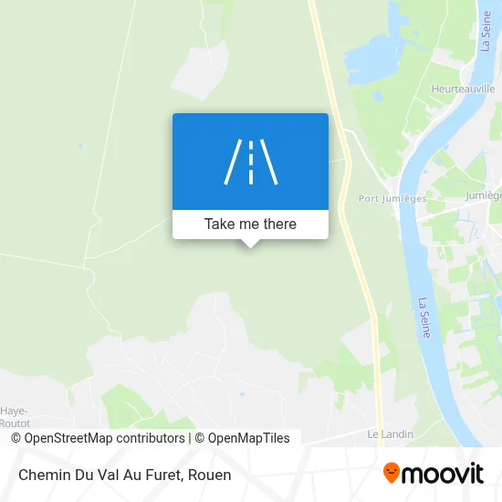 Chemin Du Val Au Furet map