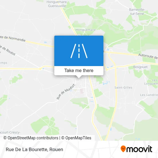 Rue De La Bourette map