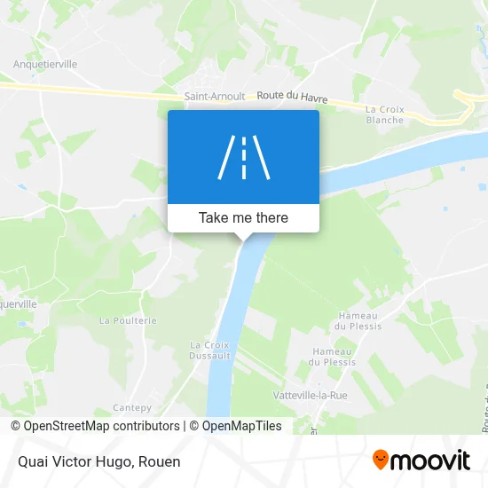 Quai Victor Hugo map