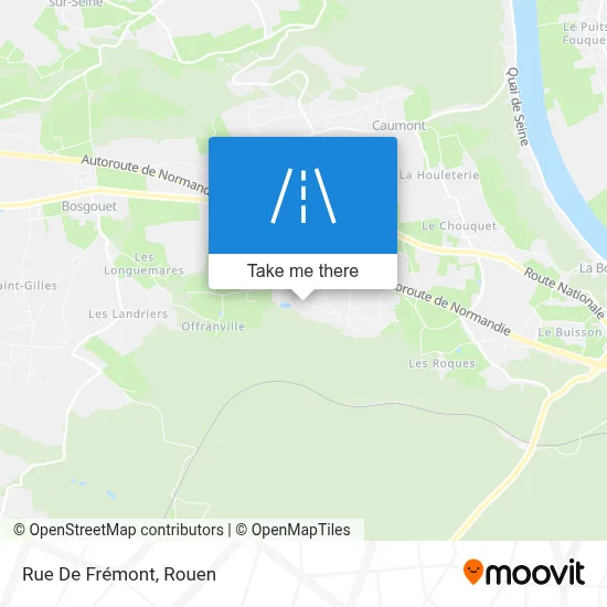 Rue De Frémont map