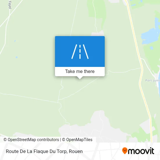 Route De La Flaque Du Torp map
