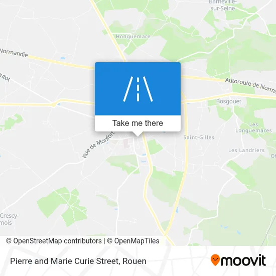 Mapa Rue Pierre Et Marie Curie