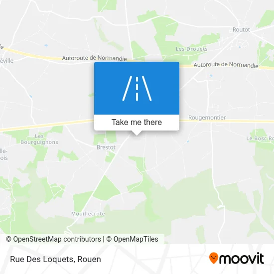 Rue Des Loquets map