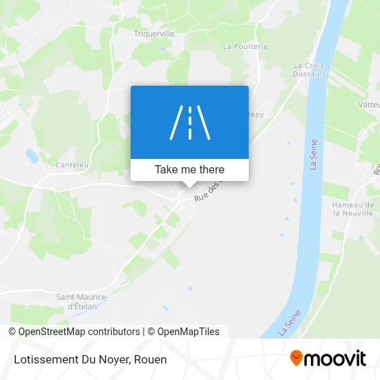 Lotissement Du Noyer map