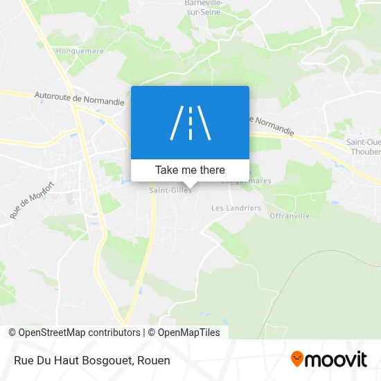 Rue Du Haut Bosgouet map