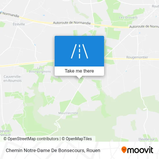 Chemin Notre-Dame De Bonsecours map