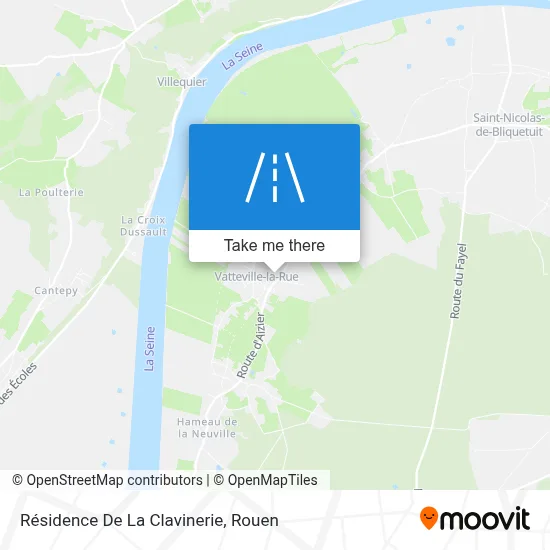 Résidence De La Clavinerie map