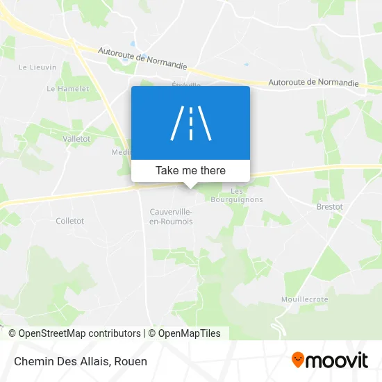Chemin Des Allais map