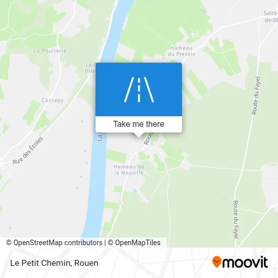 Le Petit Chemin map