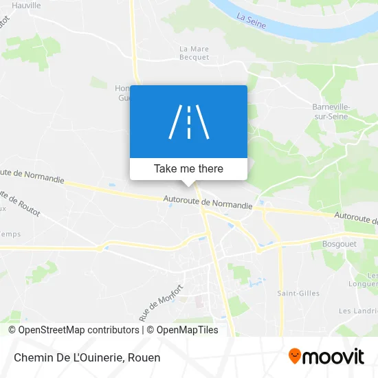 Chemin De L'Ouinerie map